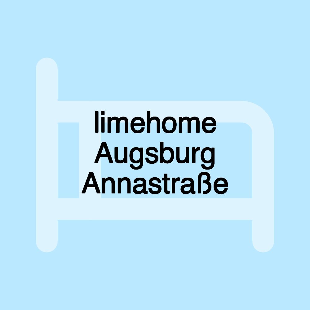 limehome Augsburg Annastraße