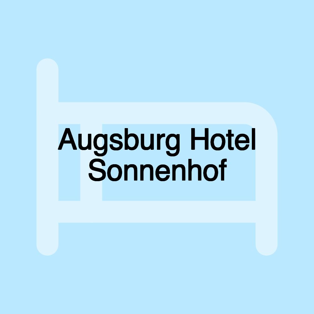 Augsburg Hotel Sonnenhof