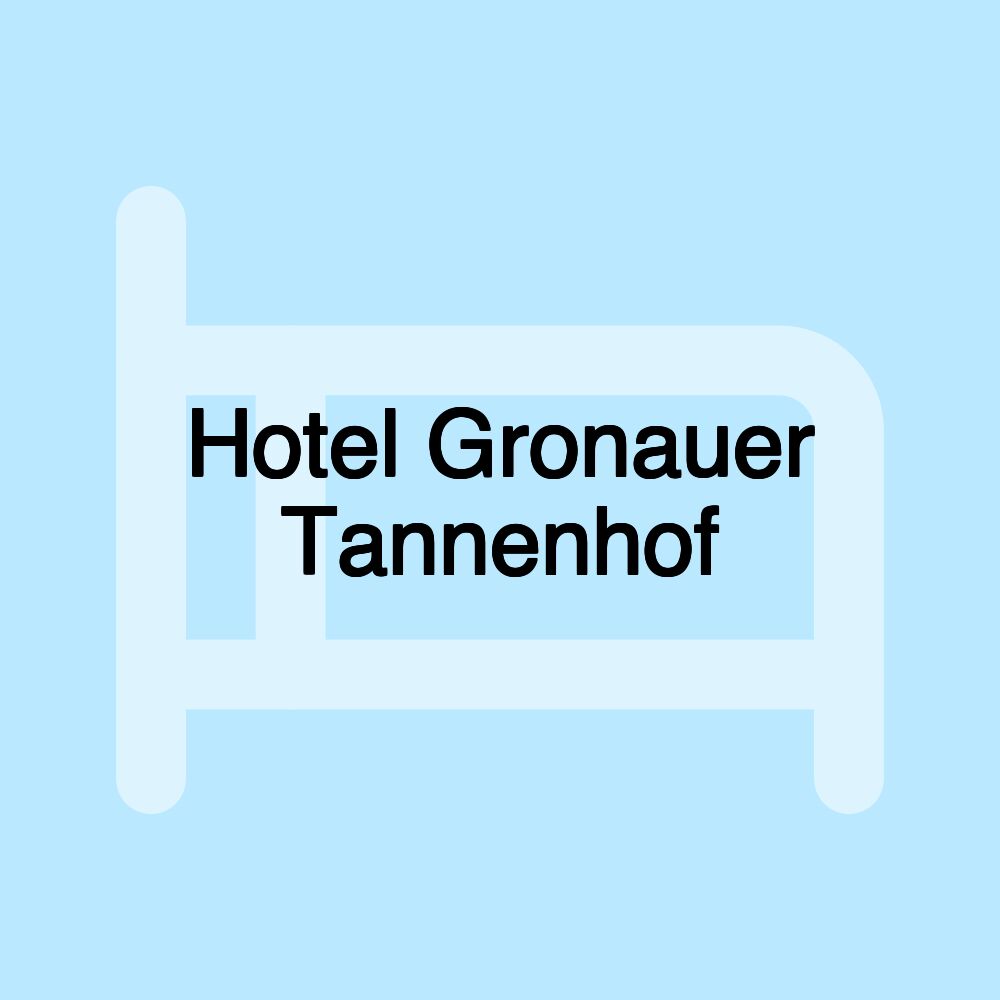 Hotel Gronauer Tannenhof