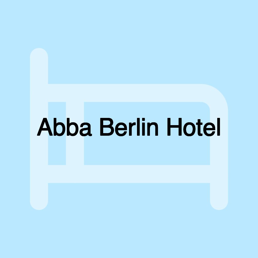 Abba Berlin Hotel