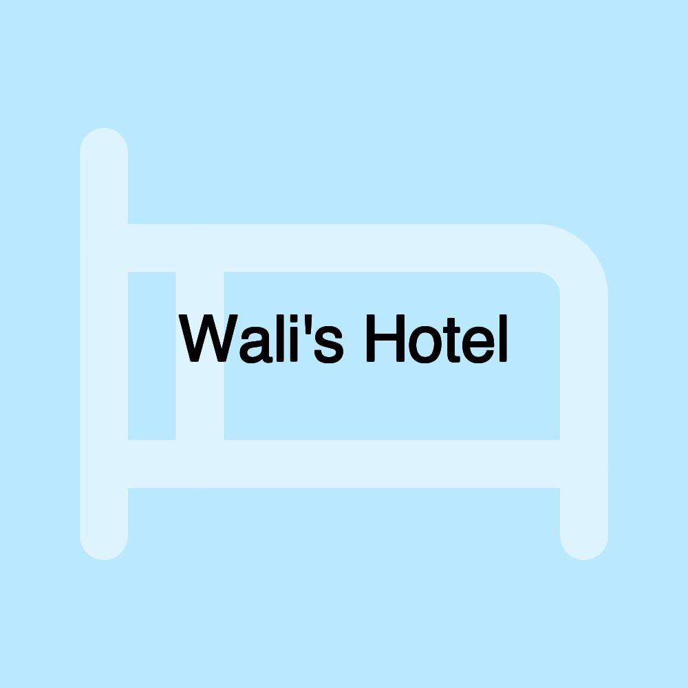 Wali's Hotel