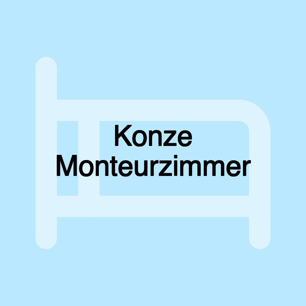 Konze Monteurzimmer