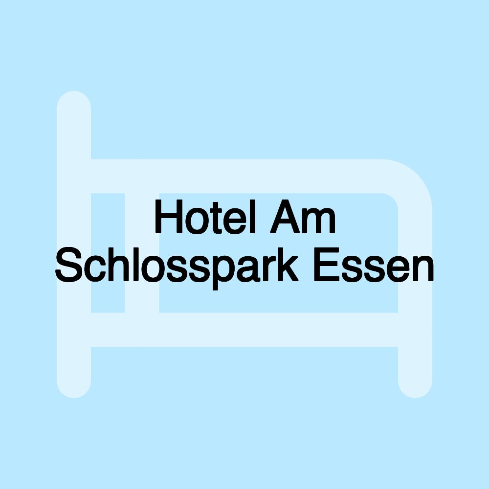 Hotel Am Schlosspark Essen