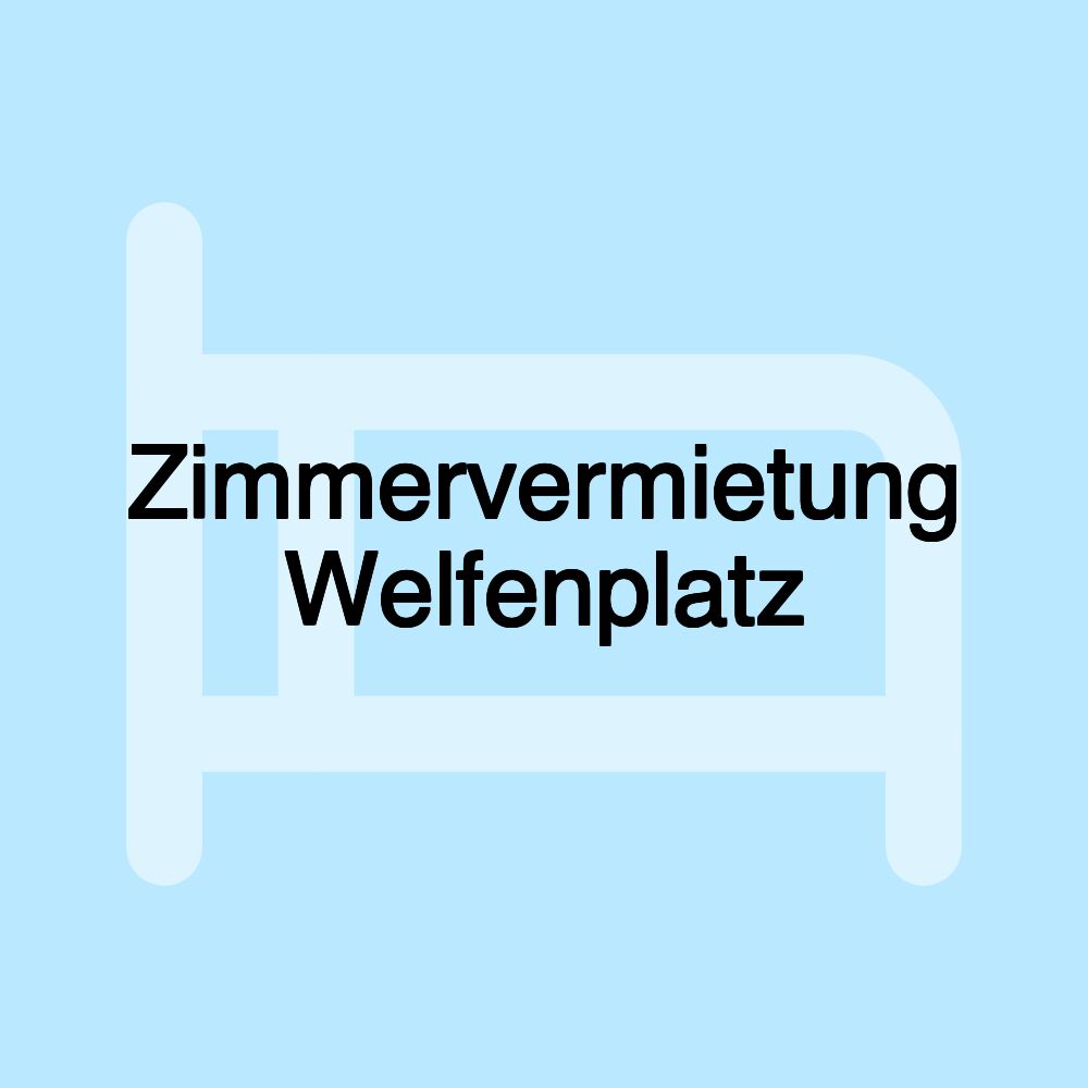 Zimmervermietung Welfenplatz