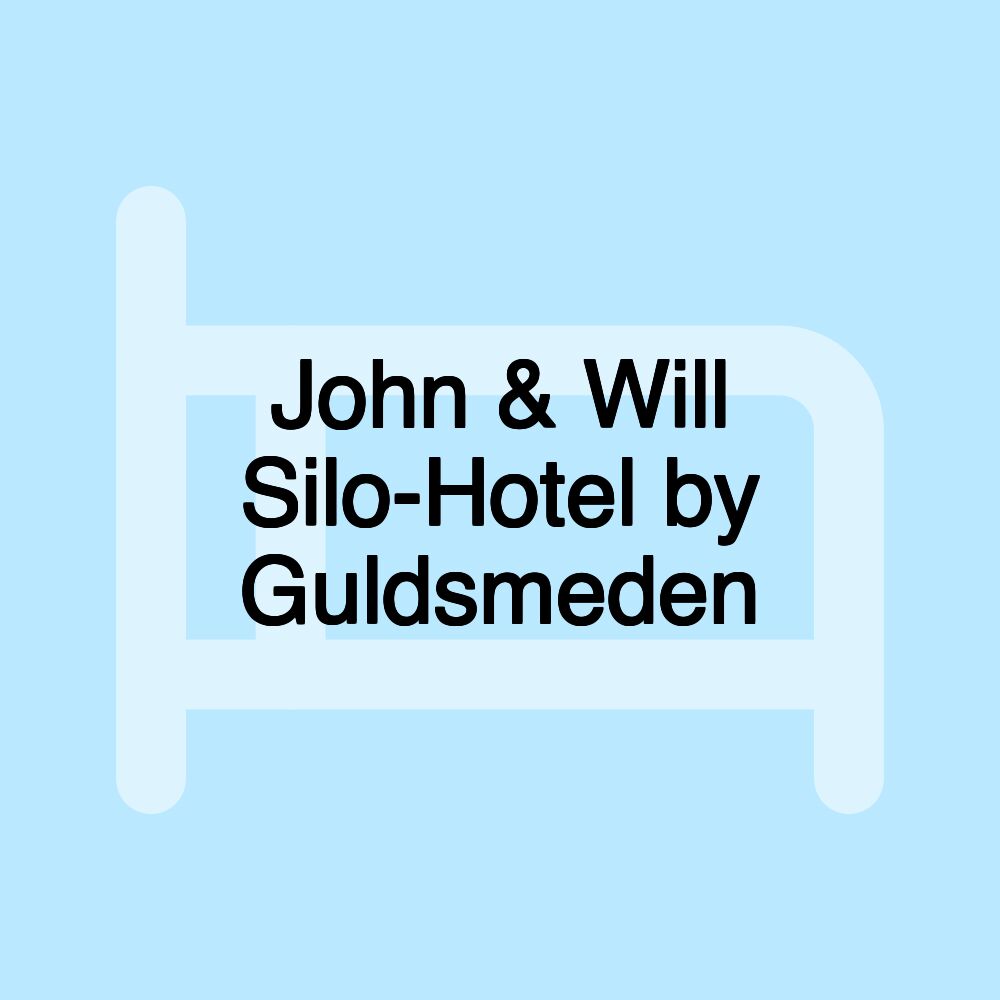 John & Will Silo-Hotel by Guldsmeden