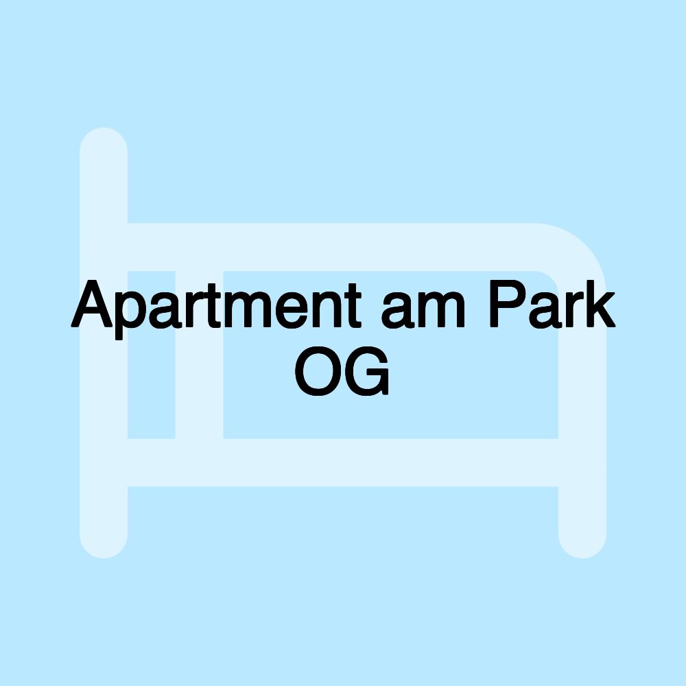 Apartment am Park OG