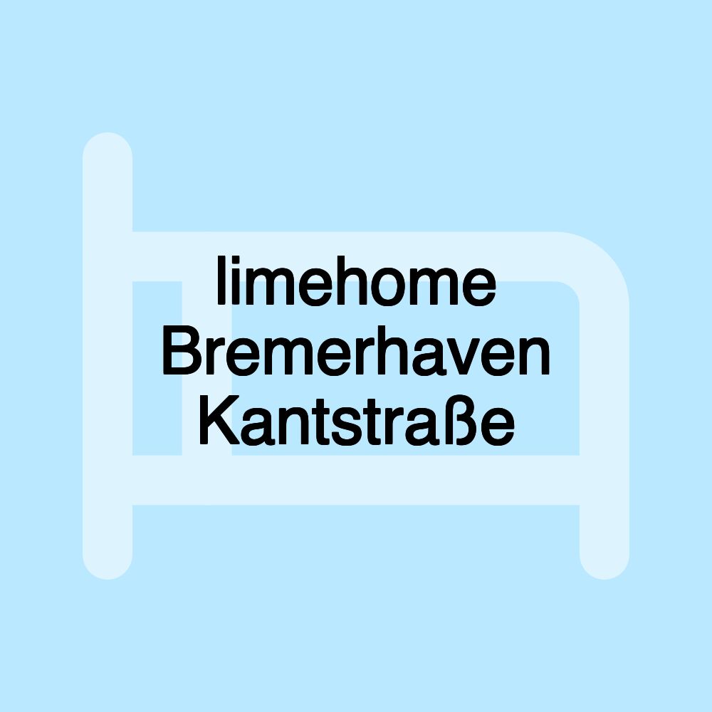 limehome Bremerhaven Kantstraße