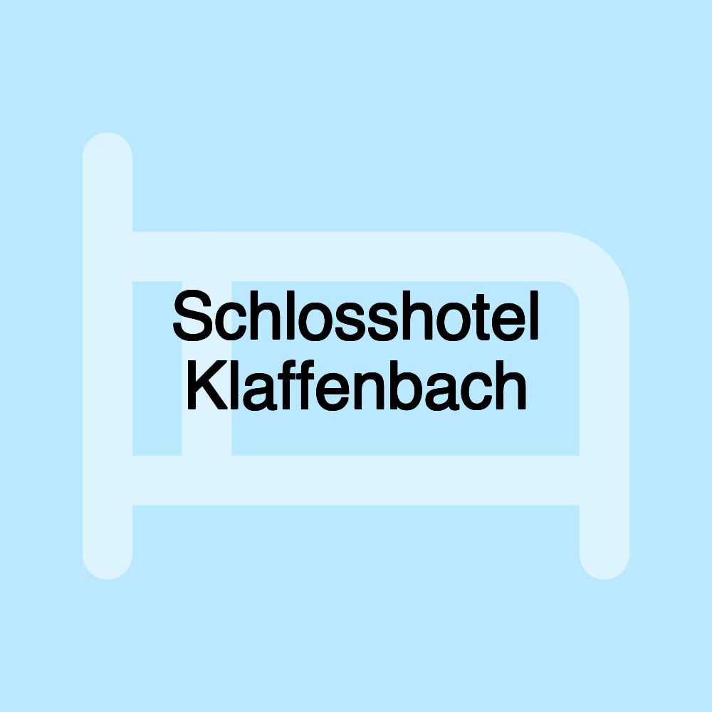 Schlosshotel Klaffenbach