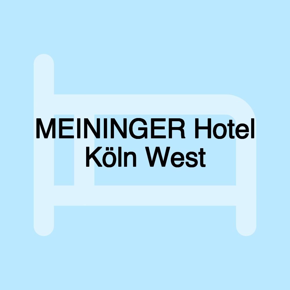 MEININGER Hotel Köln West