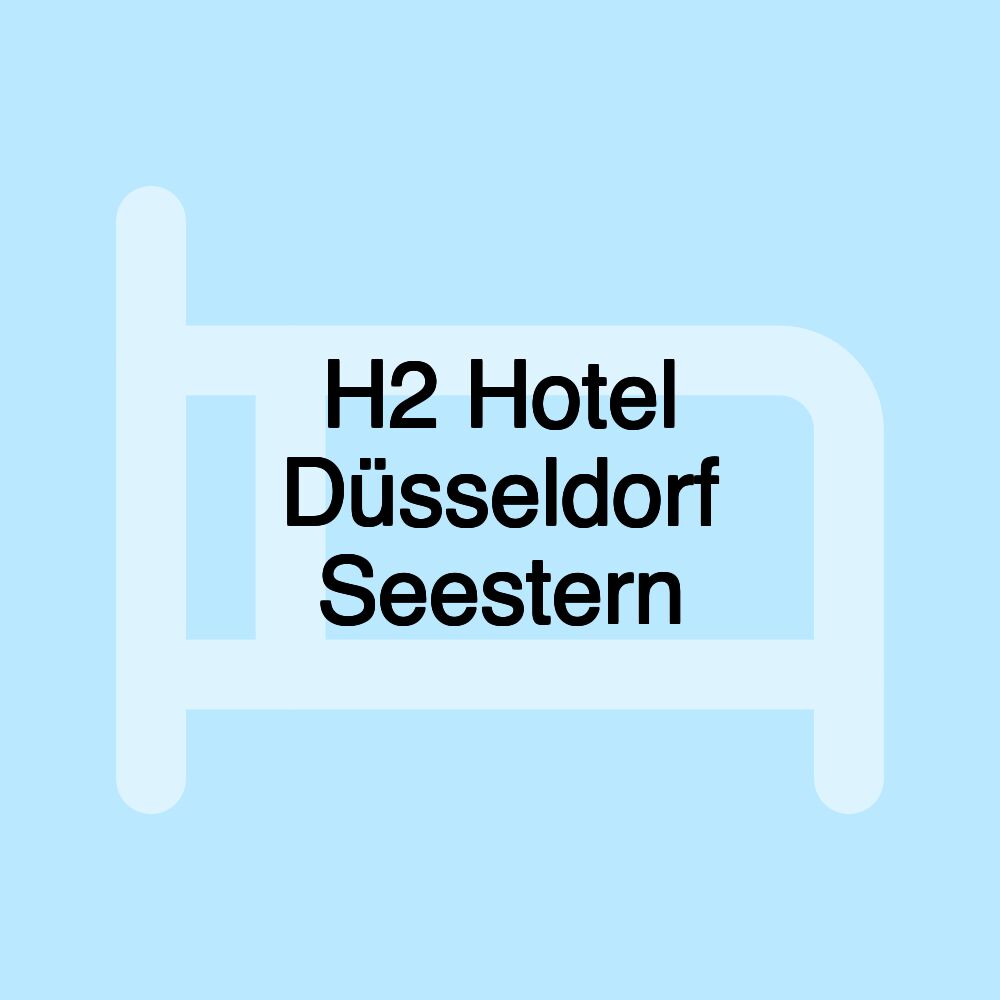 H2 Hotel Düsseldorf Seestern