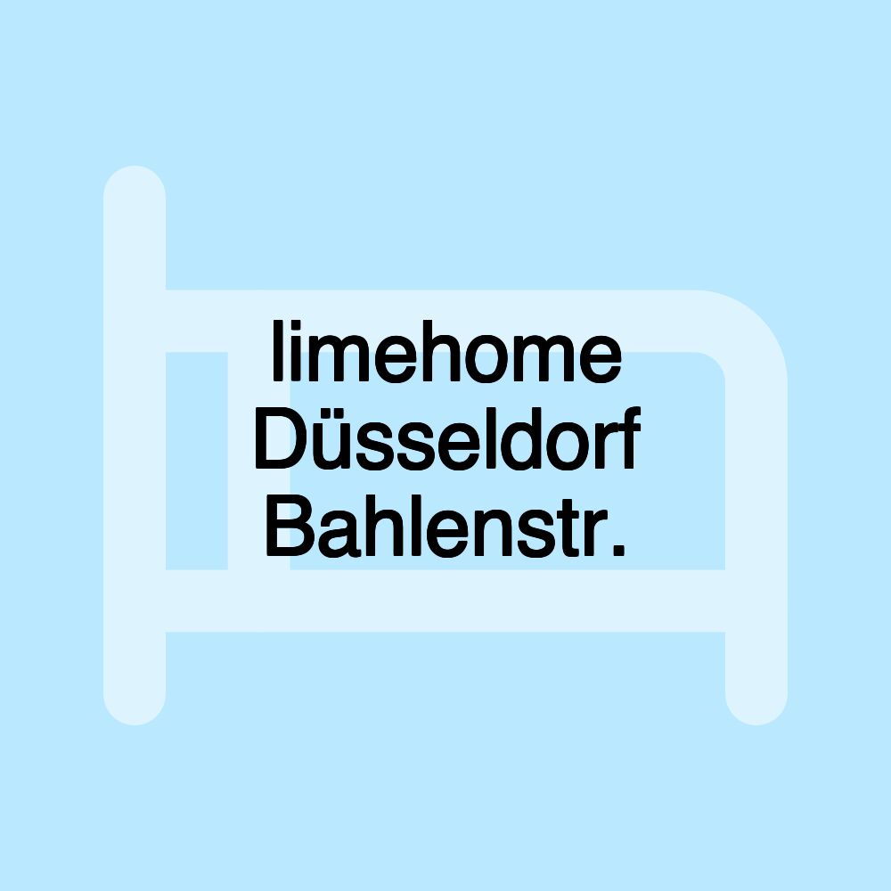 limehome Düsseldorf Bahlenstr.