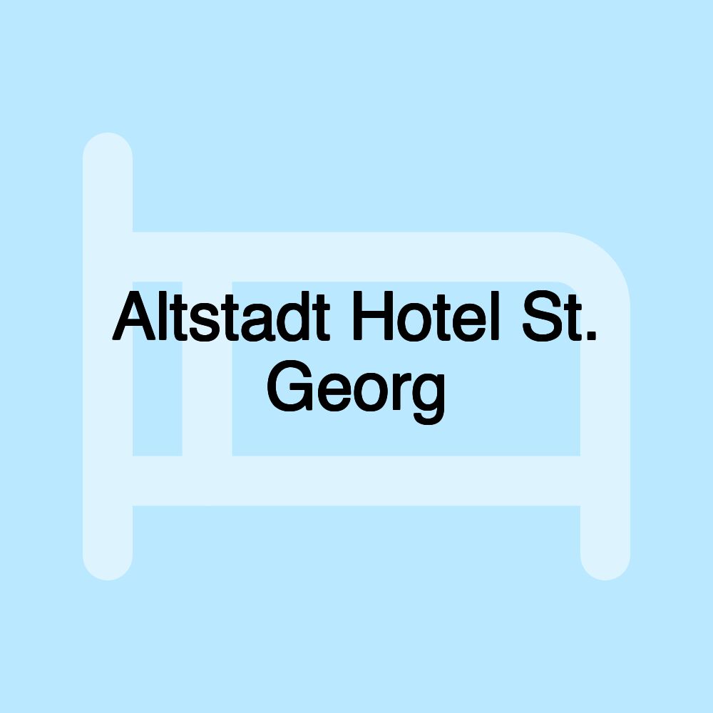 Altstadt Hotel St. Georg