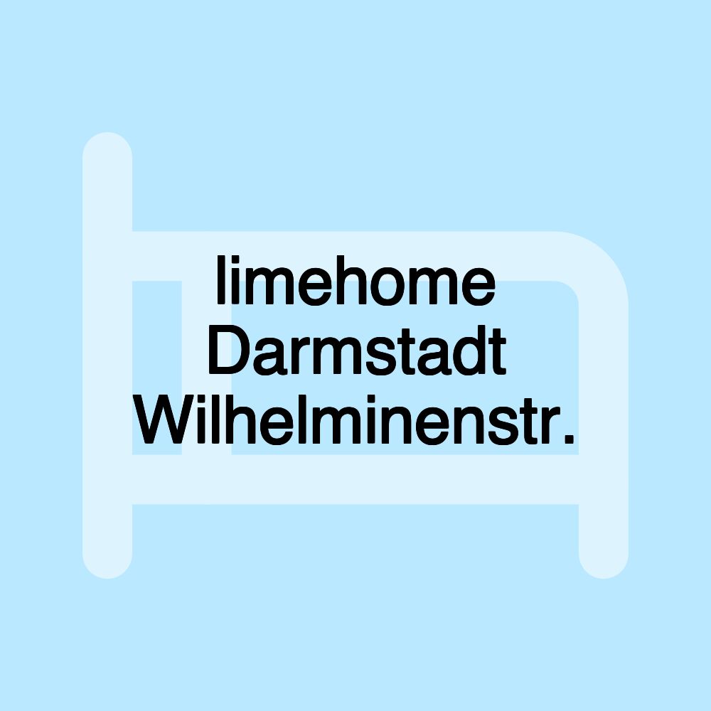 limehome Darmstadt Wilhelminenstr.