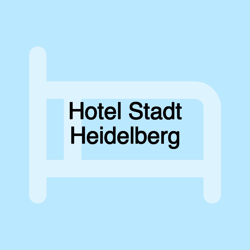 Hotel Stadt Heidelberg