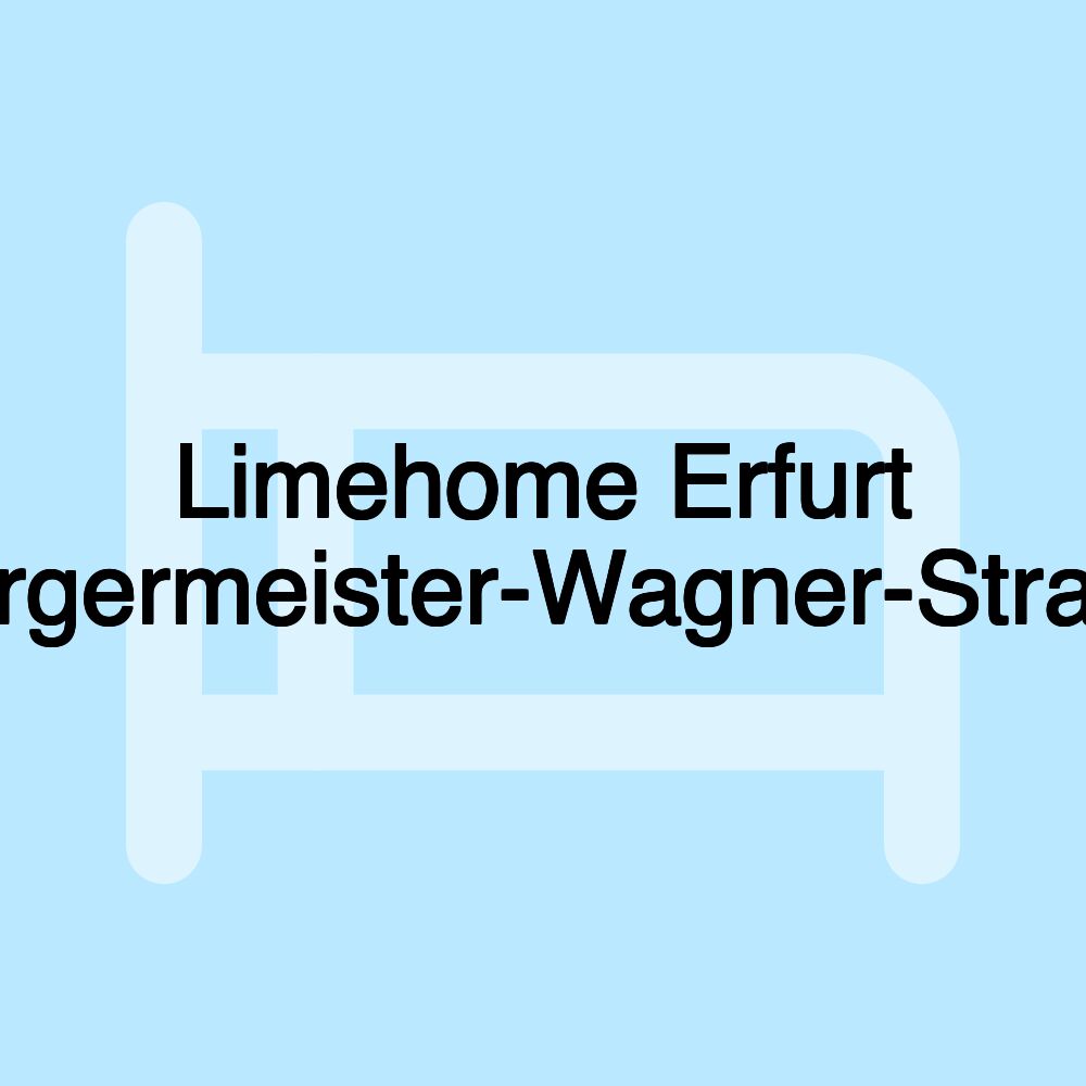 Limehome Erfurt Bürgermeister-Wagner-Straße