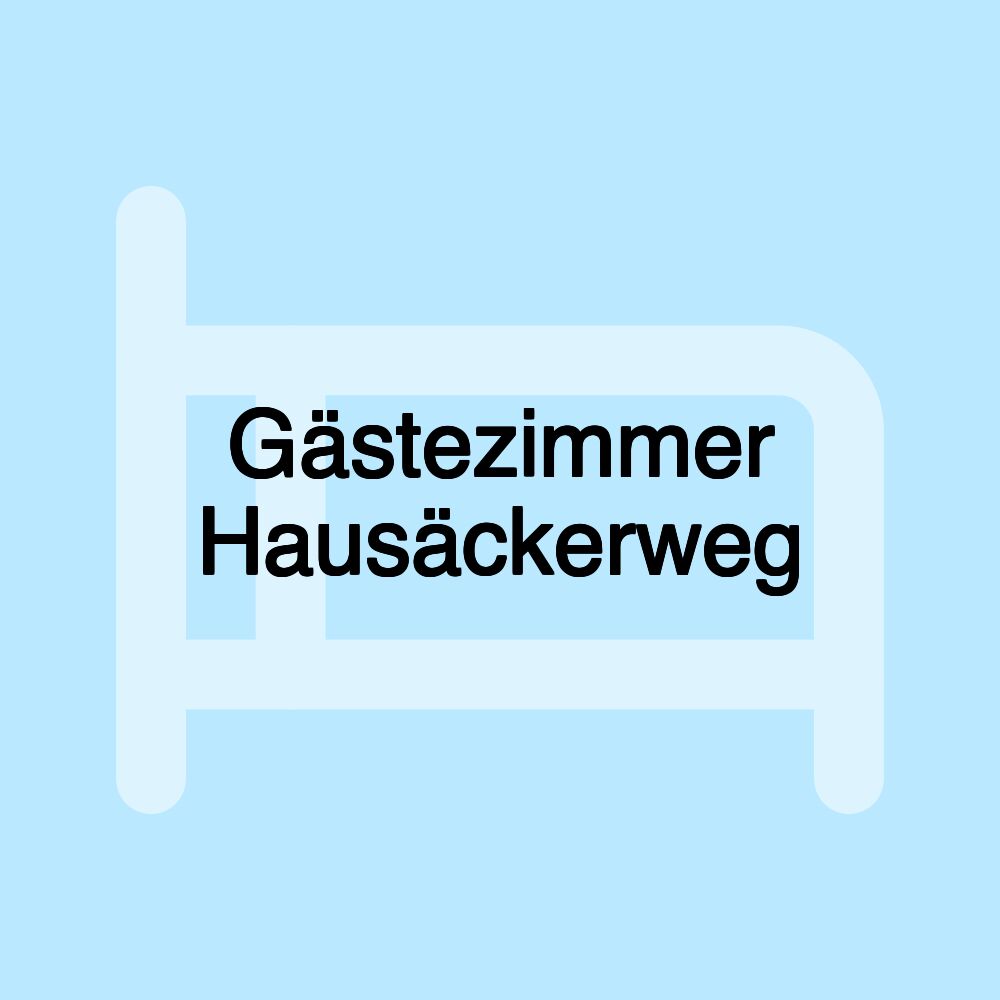 Gästezimmer Hausäckerweg