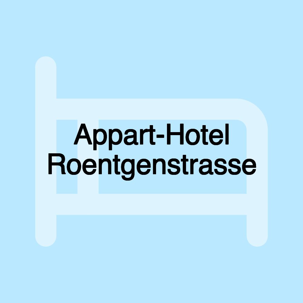 Appart-Hotel Roentgenstrasse