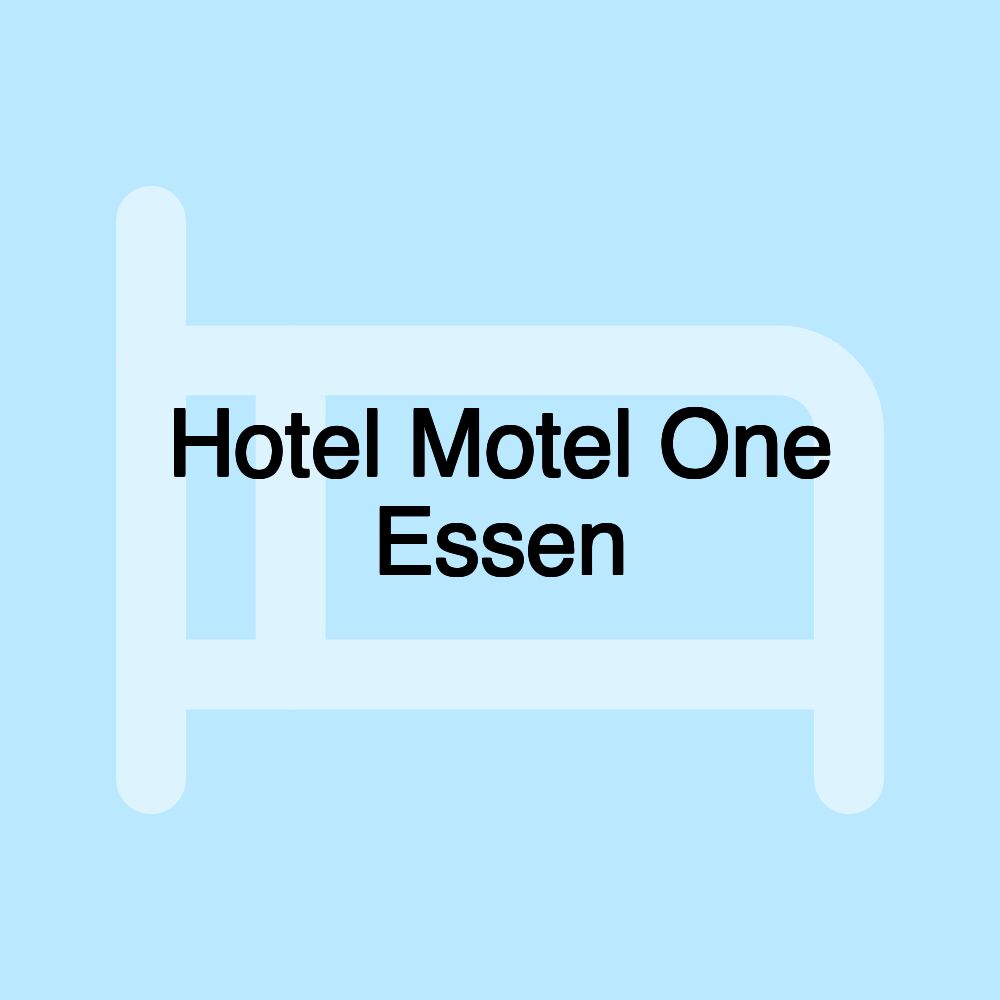 Hotel Motel One Essen