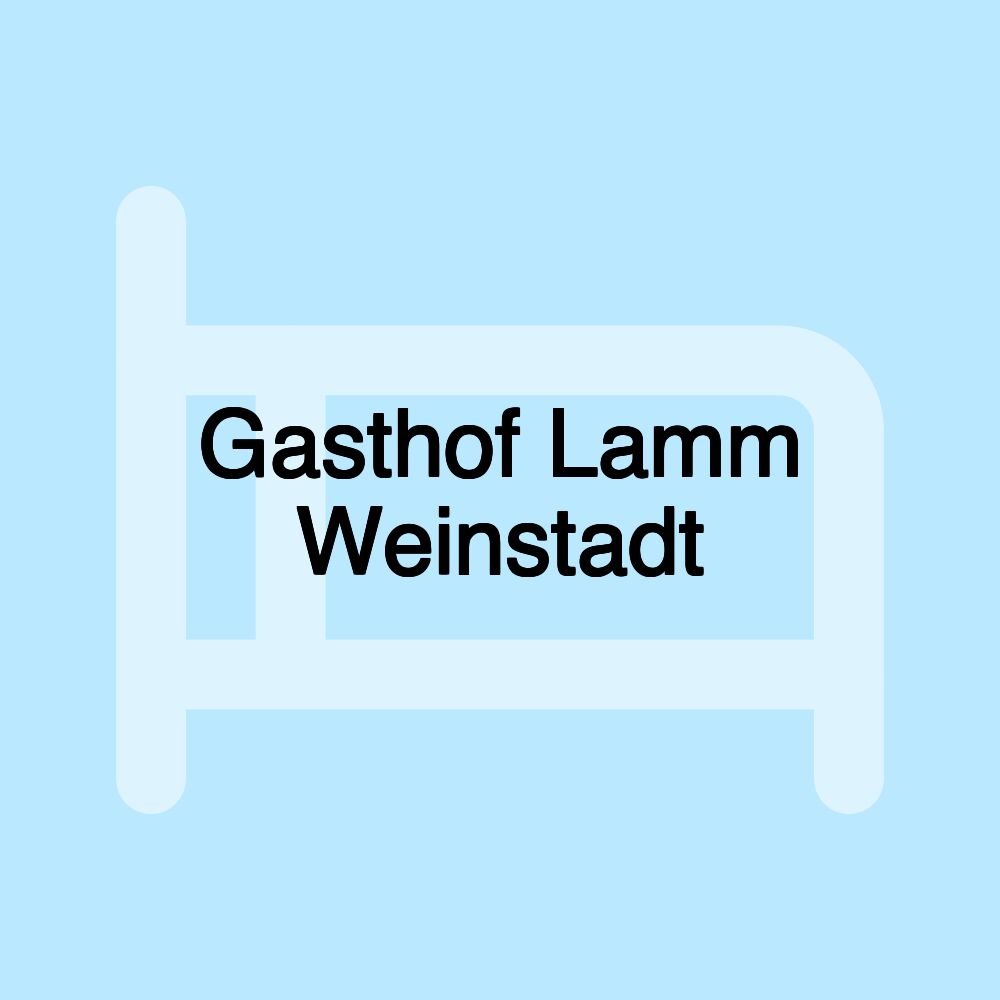 Gasthof Lamm Weinstadt