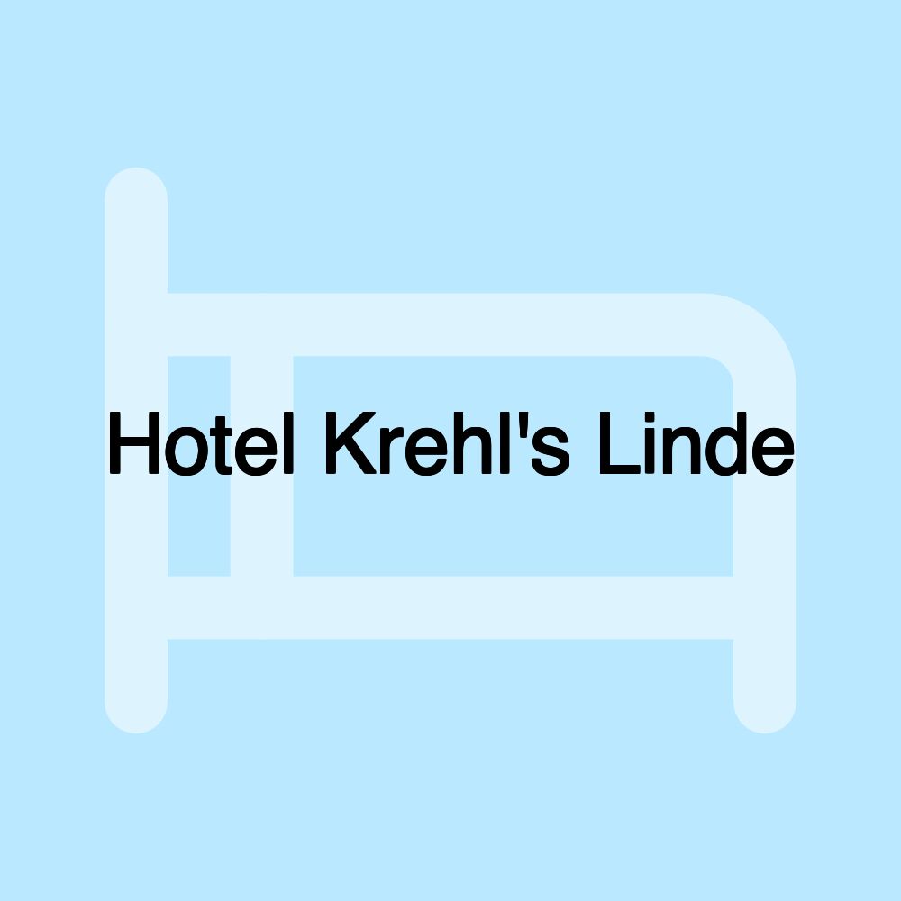 Hotel Krehl's Linde