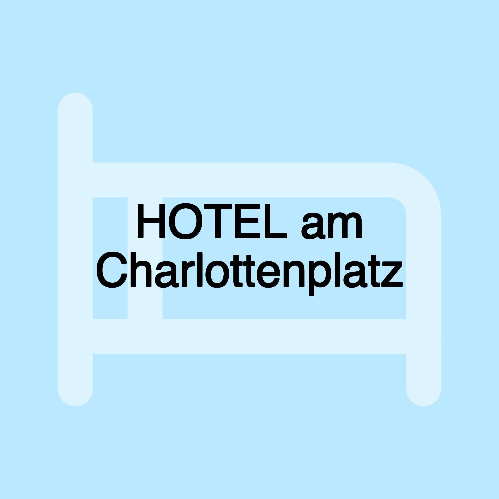 HOTEL am Charlottenplatz