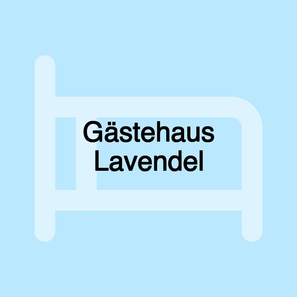 Gästehaus Lavendel