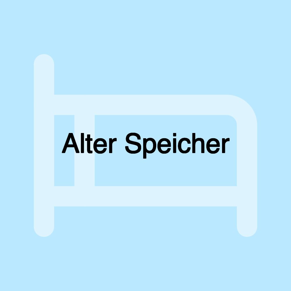 Alter Speicher