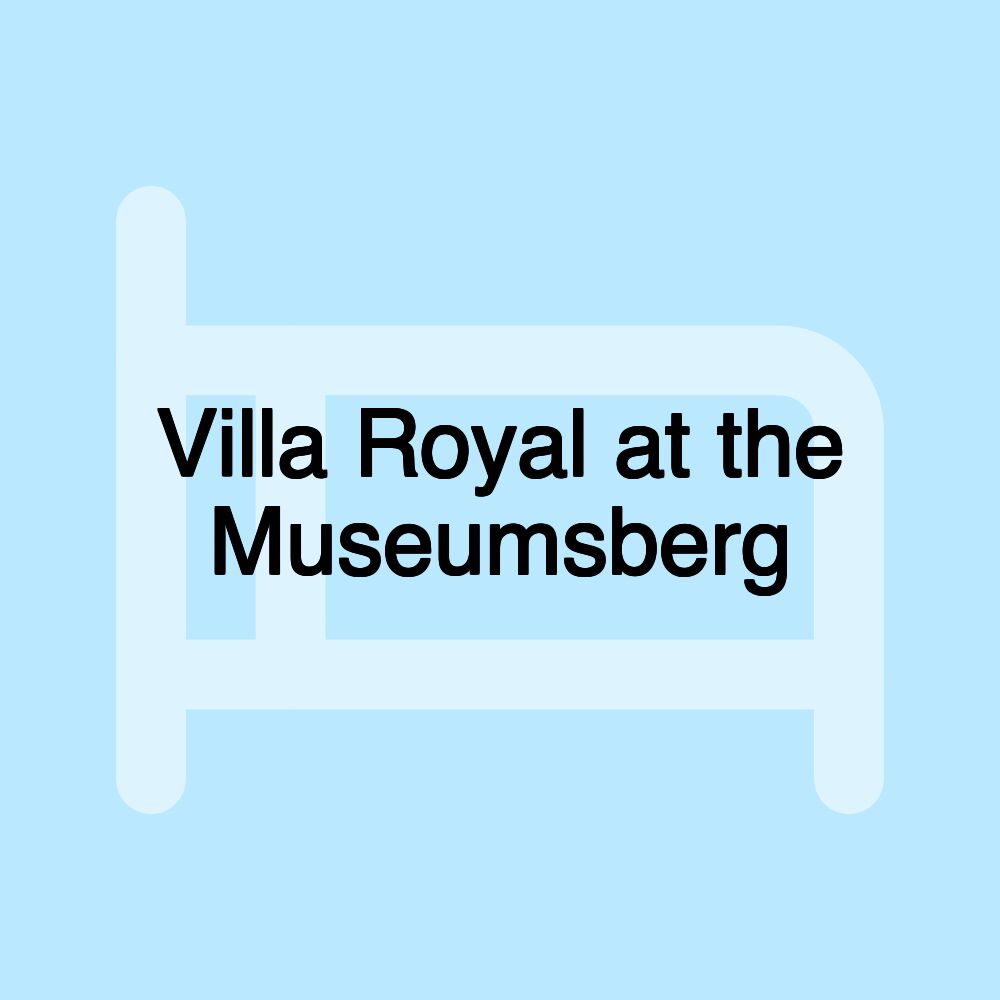 Villa Royal at the Museumsberg