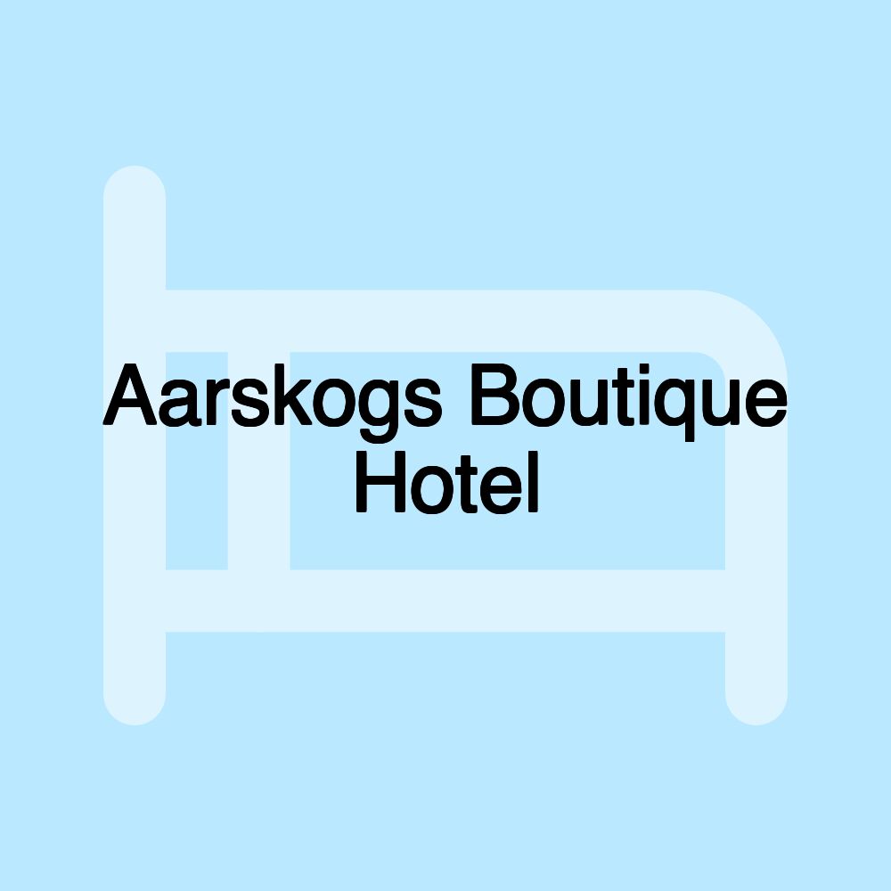 Aarskogs Boutique Hotel