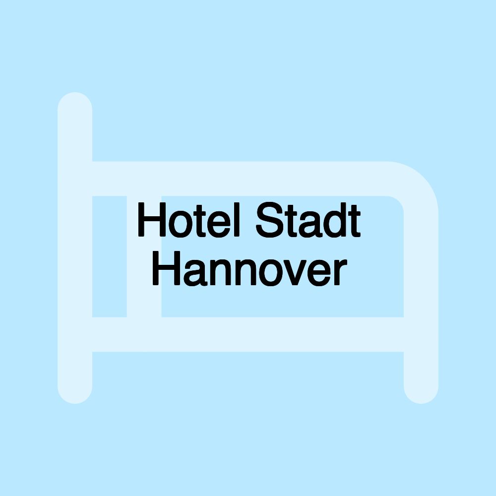 Hotel Stadt Hannover