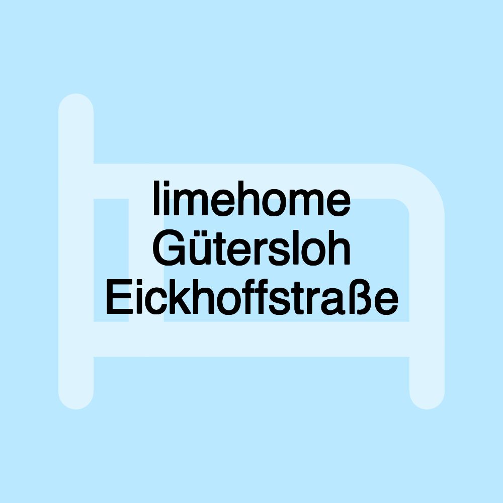 limehome Gütersloh Eickhoffstraße