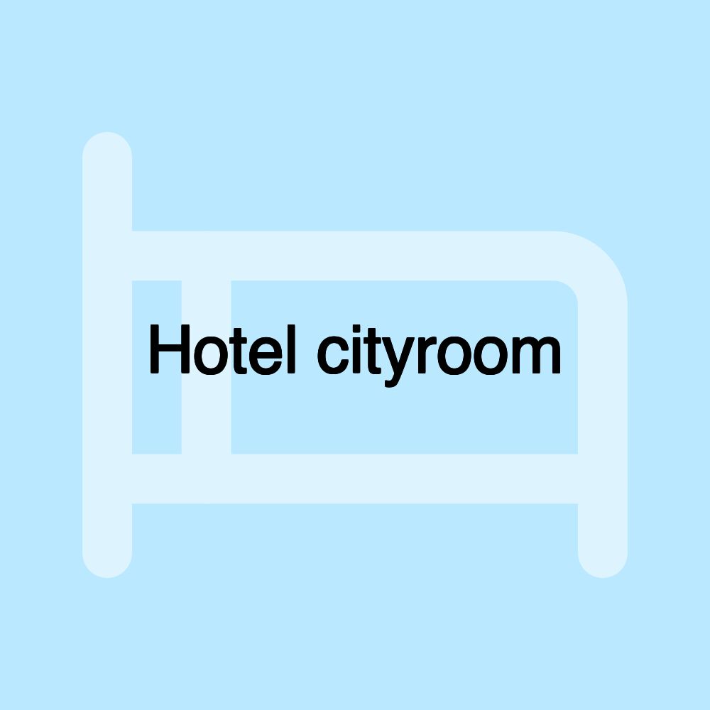 Hotel cityroom