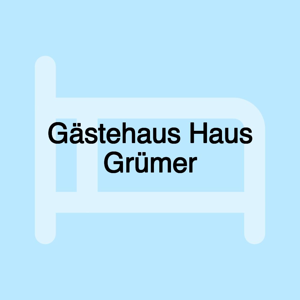 Gästehaus Haus Grümer