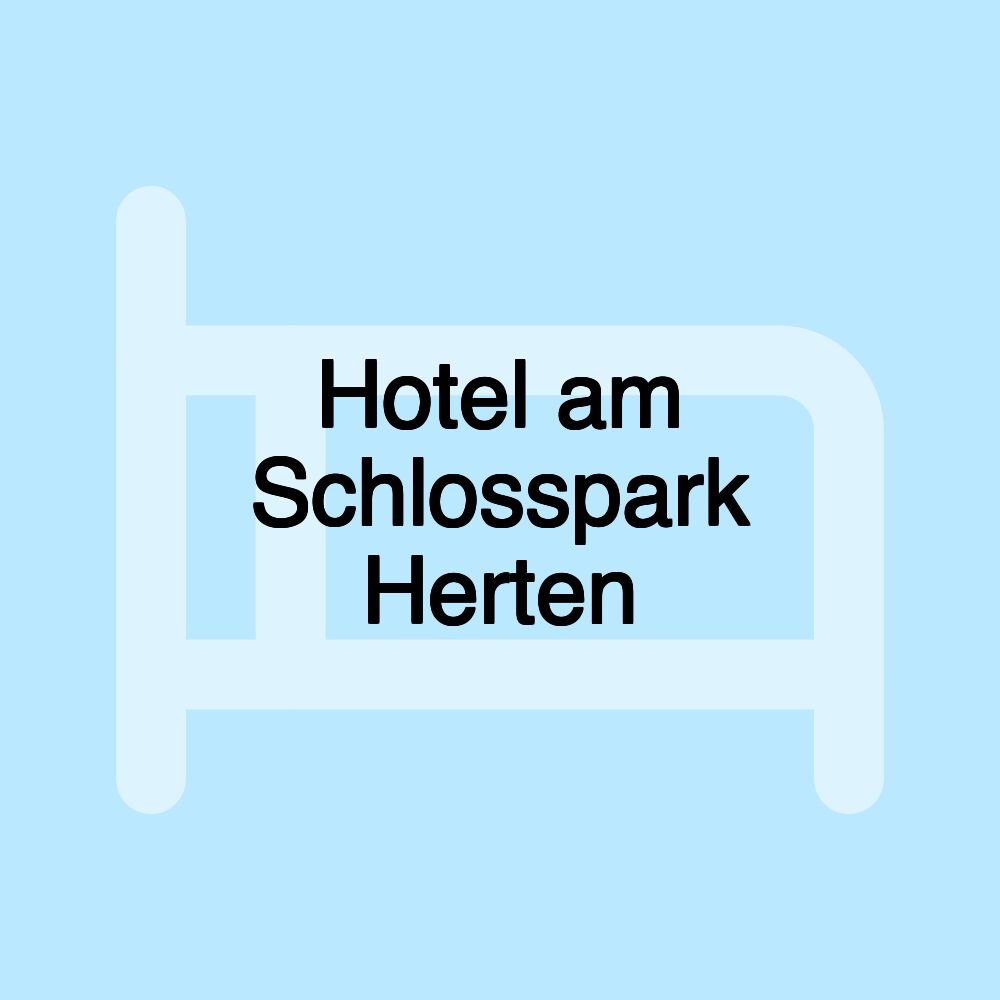 Hotel am Schlosspark Herten