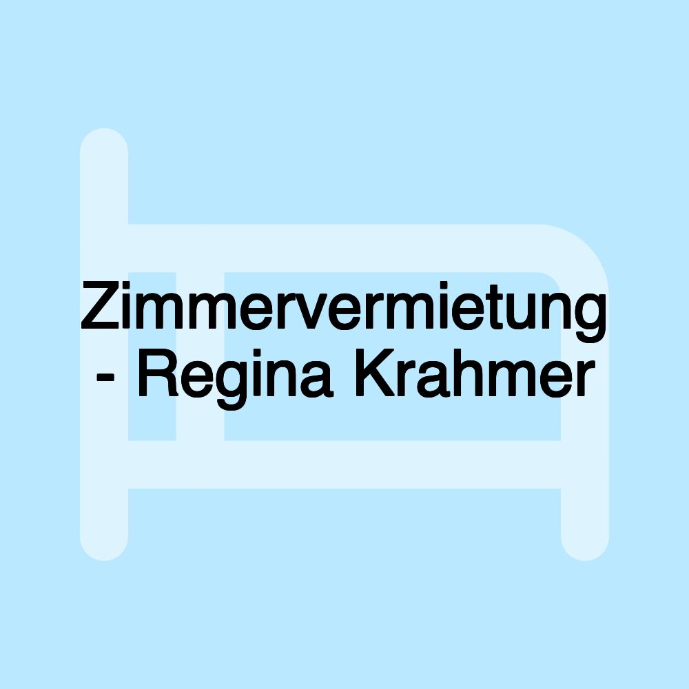 Zimmervermietung - Regina Krahmer