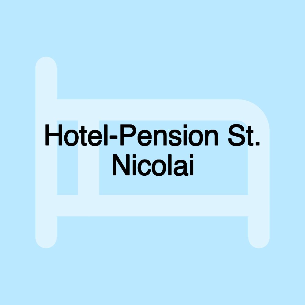 Hotel-Pension St. Nicolai