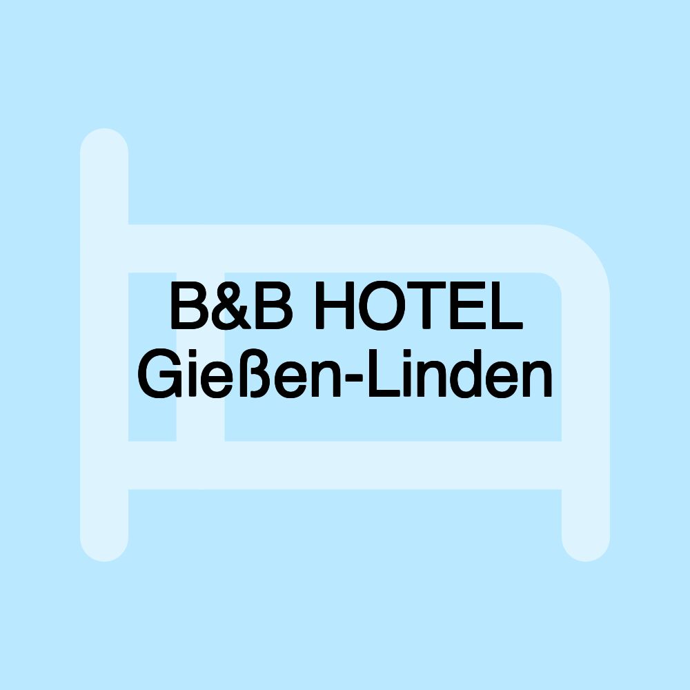 B&B HOTEL Gießen-Linden