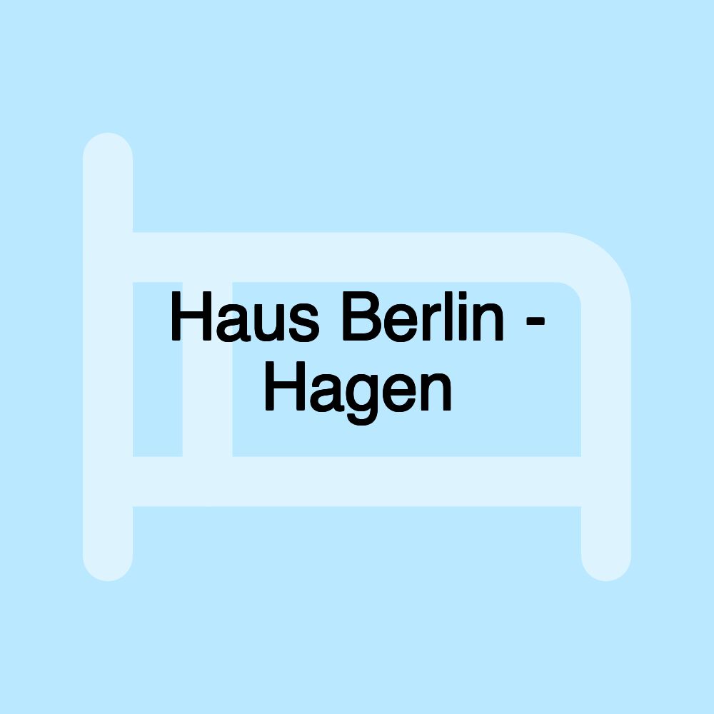 Haus Berlin - Hagen