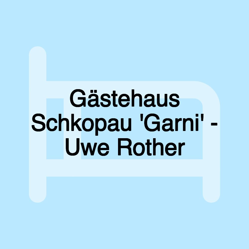 Gästehaus Schkopau 'Garni' - Uwe Rother