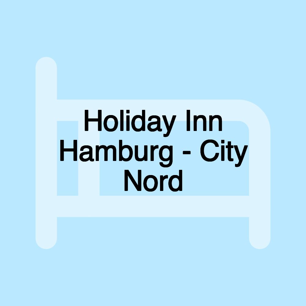 Holiday Inn Hamburg - City Nord