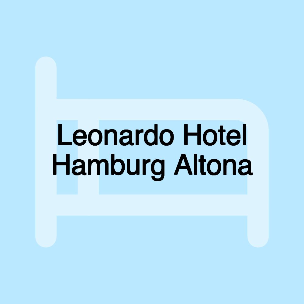 Leonardo Hotel Hamburg Altona