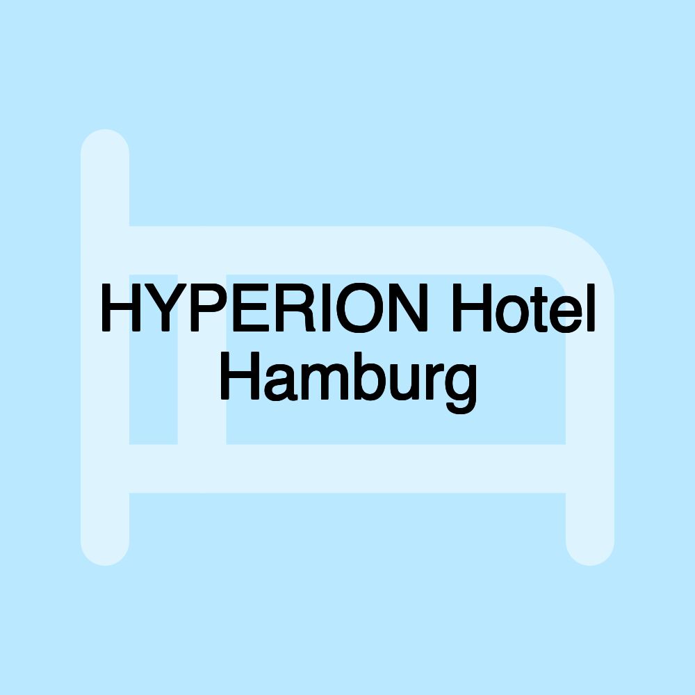 HYPERION Hotel Hamburg