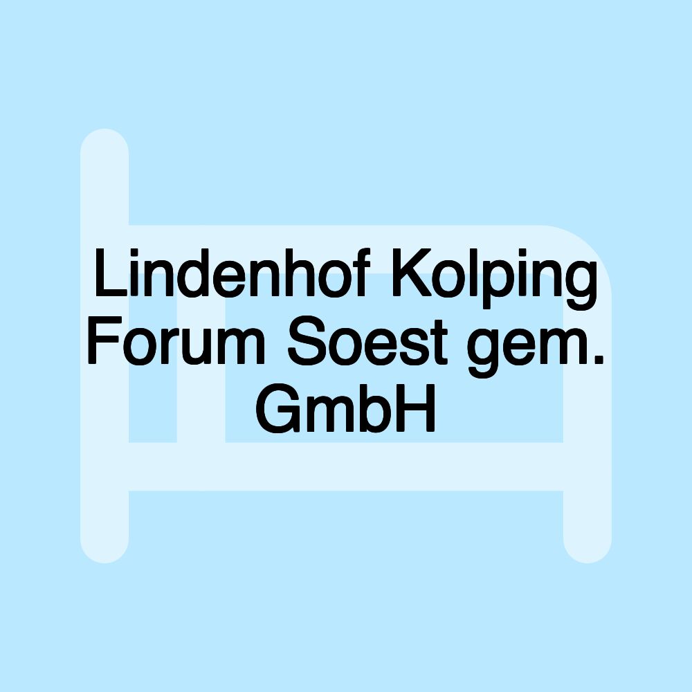 Lindenhof Kolping Forum Soest gem. GmbH