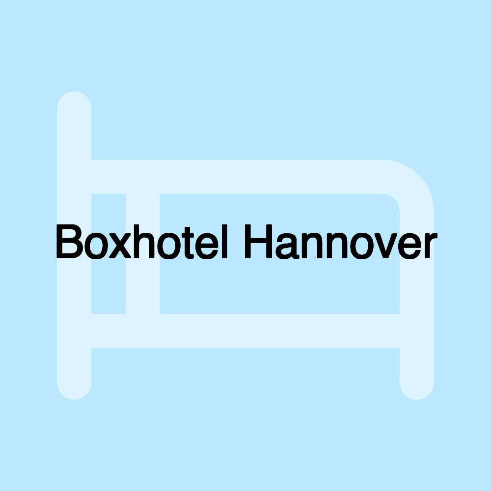 Boxhotel Hannover