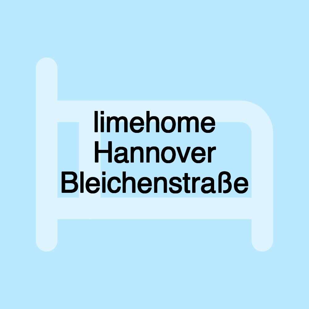 limehome Hannover Bleichenstraße