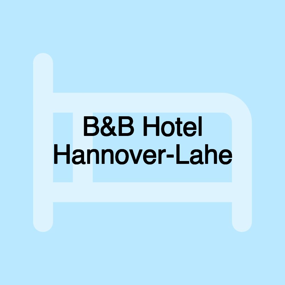 B&B Hotel Hannover-Lahe