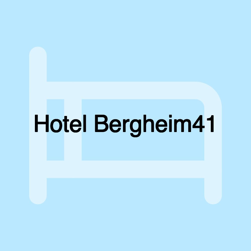 Hotel Bergheim41