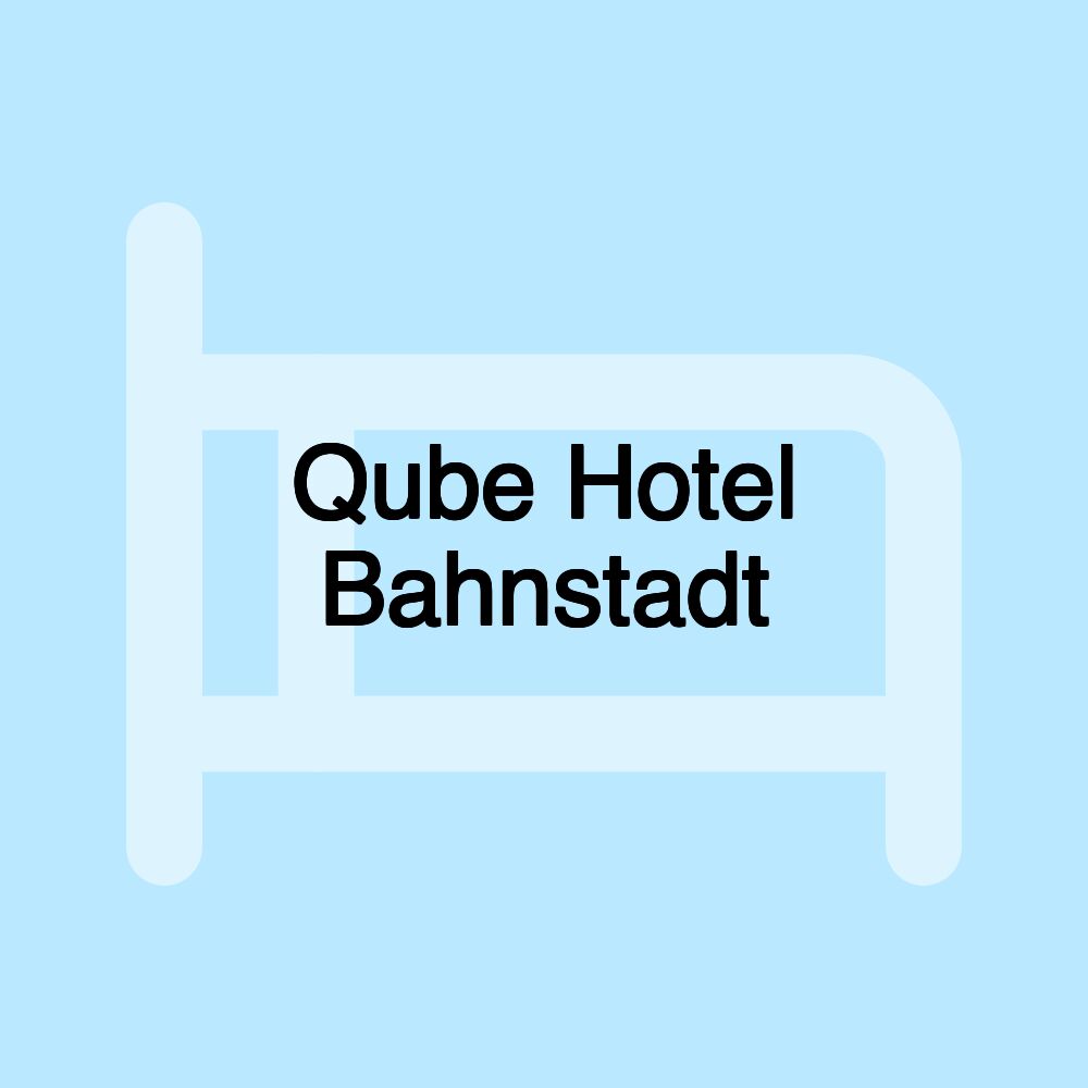 Qube Hotel Bahnstadt