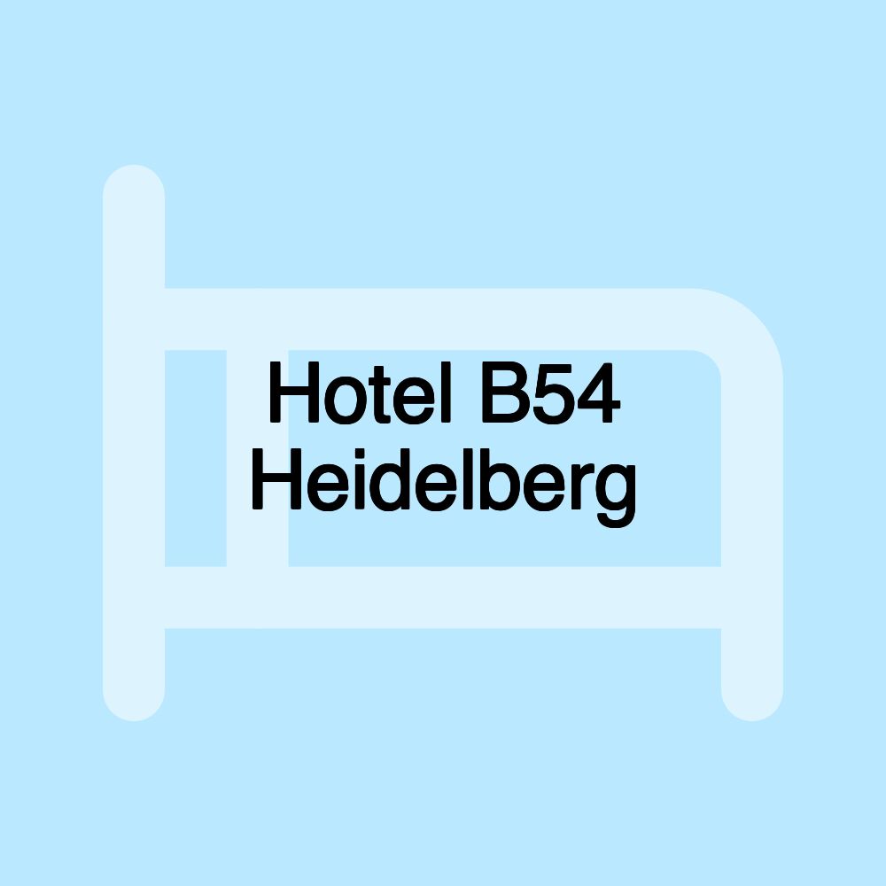 Hotel B54 Heidelberg