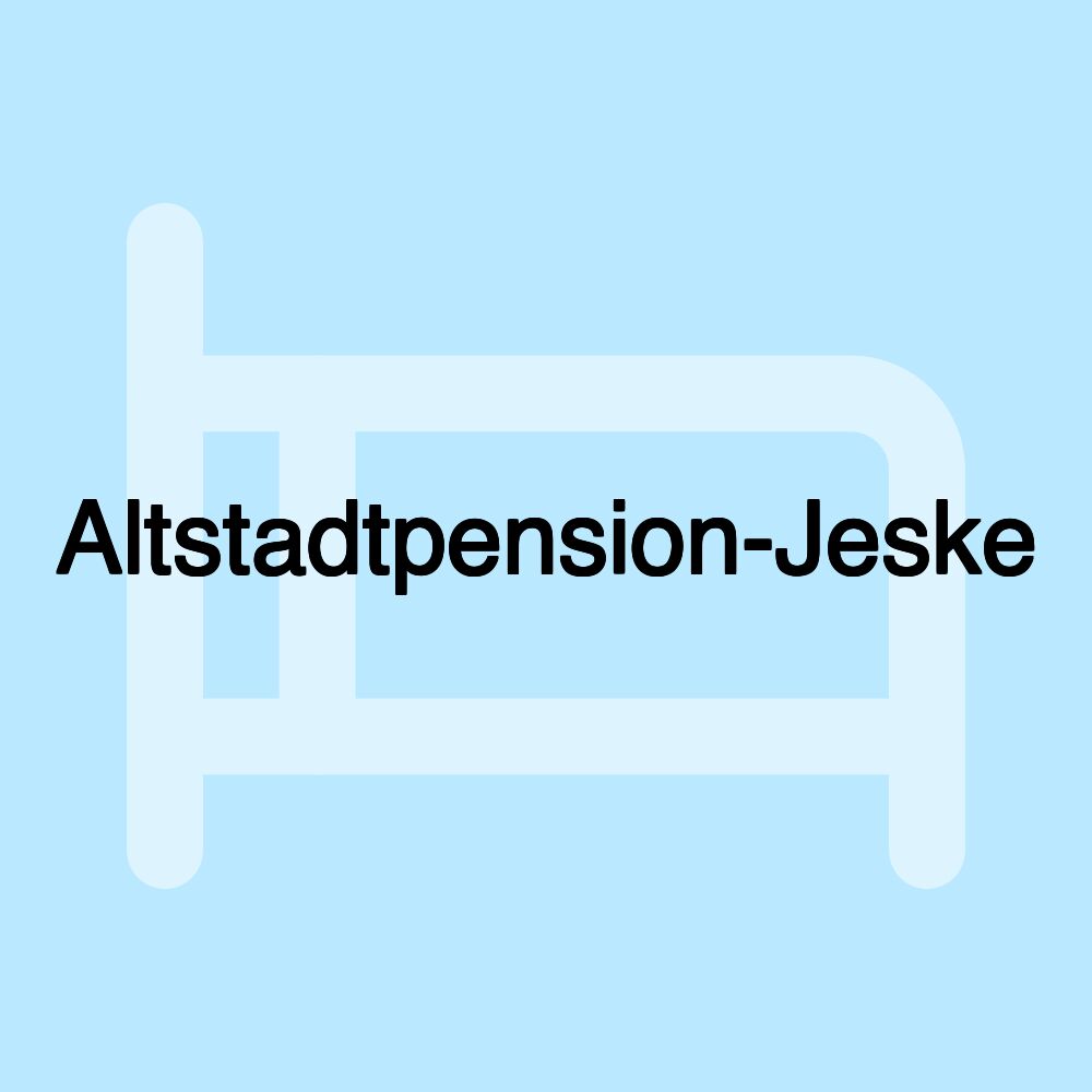 Altstadtpension-Jeske